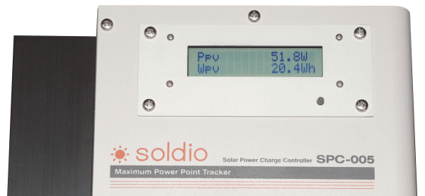 最大86%OFFクーポン MPPT型 充放電コントローラー タイマー付き soldio SPC-005 正規品 日本語の説明書付き 無料保証２年  電池を除く